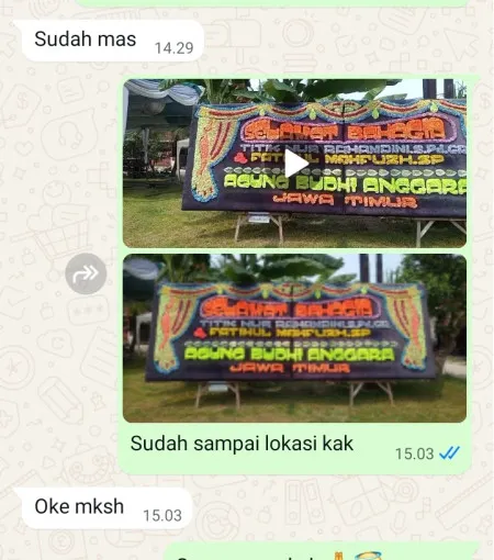 Pengiriman Papan Bunga Jelambar Baru