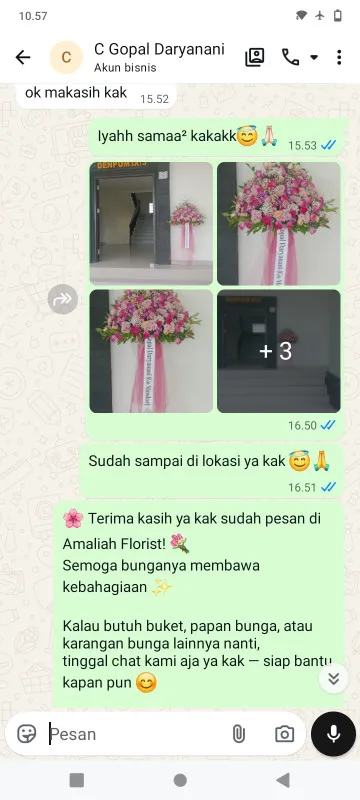 Pengiriman Karangan Bunga Jelambar Baru