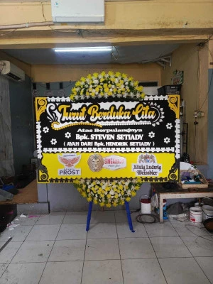 Papan Bunga di Jelambar Baru