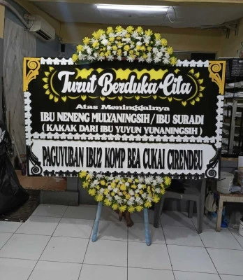Papan Bunga di Jelambar Baru