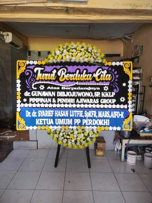 Papan Bunga di Jelambar Baru